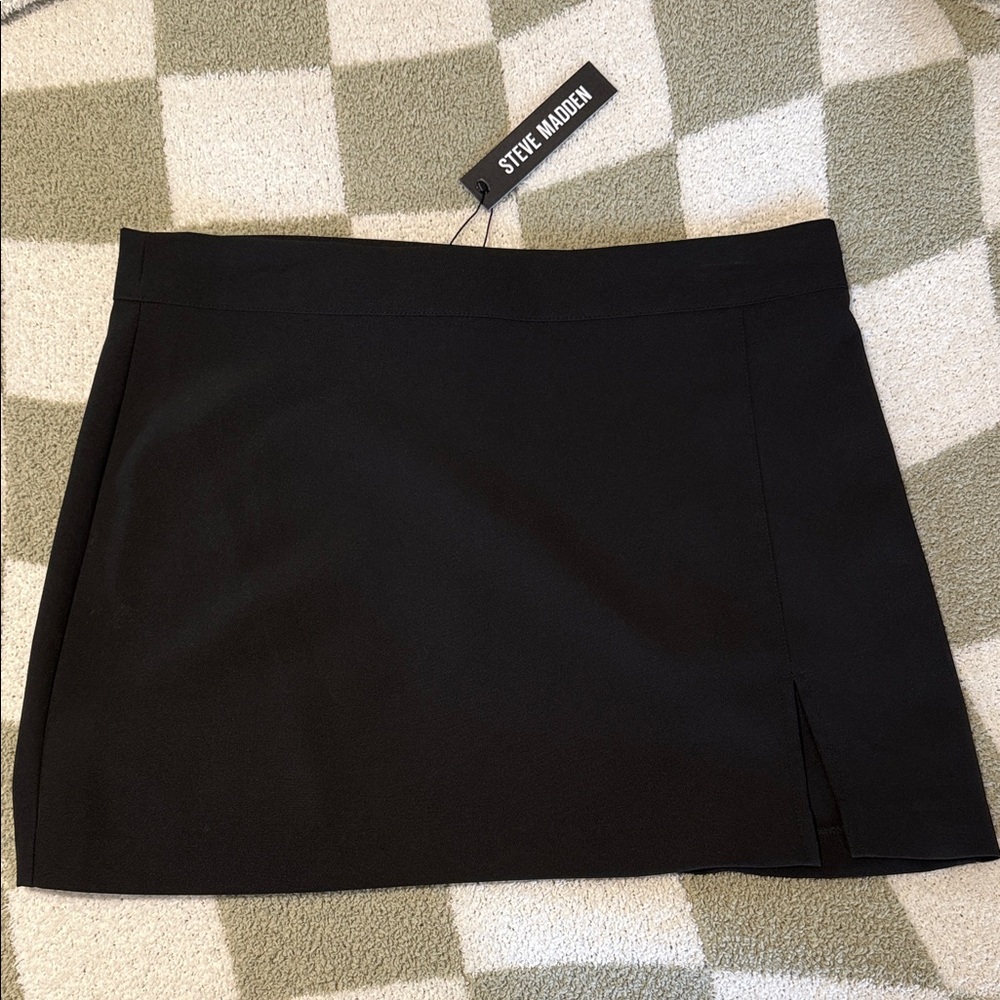 Steve Madden Elegant Black Pencil Skirt